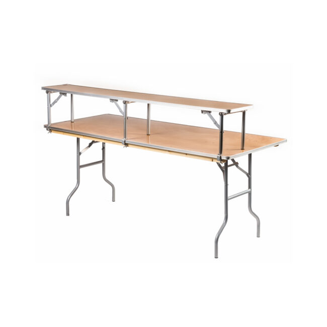 Table Top Riser Cover 6′ Bar Top Riser - Classic Tent and Party Rental
