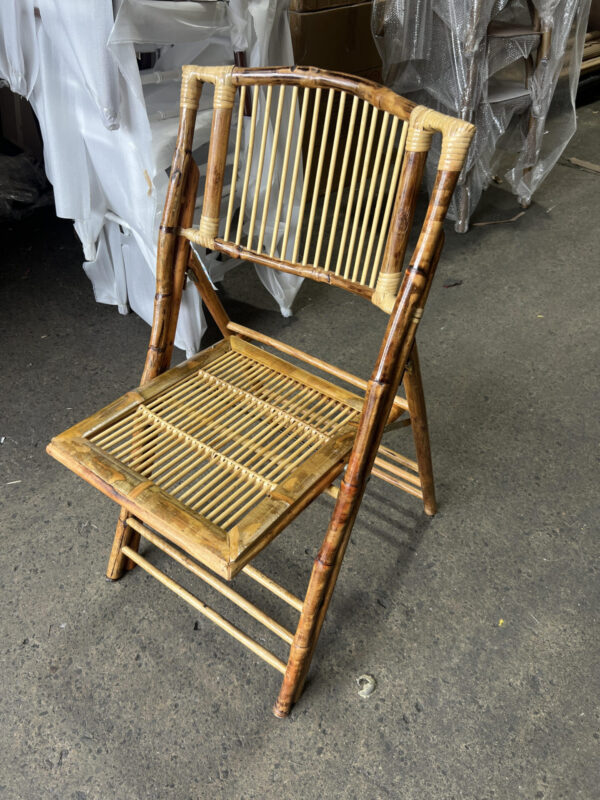 Bamboo Folding Chair - Image 2