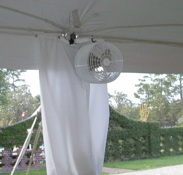 12"Air Circulation Tent Fan Pole Mounted - Image 3