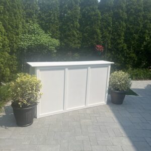 The "Isabelle" 6' White Bar